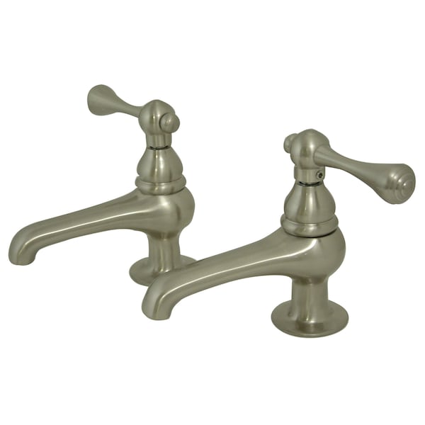 Restoration Basin Tap Faucet, Brushed Nickel